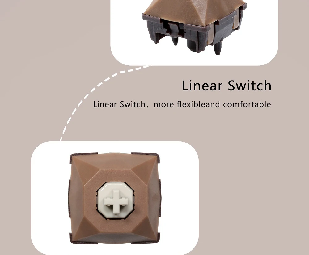 Interruptor Linear Buri Diamond, Switches SMD 55g