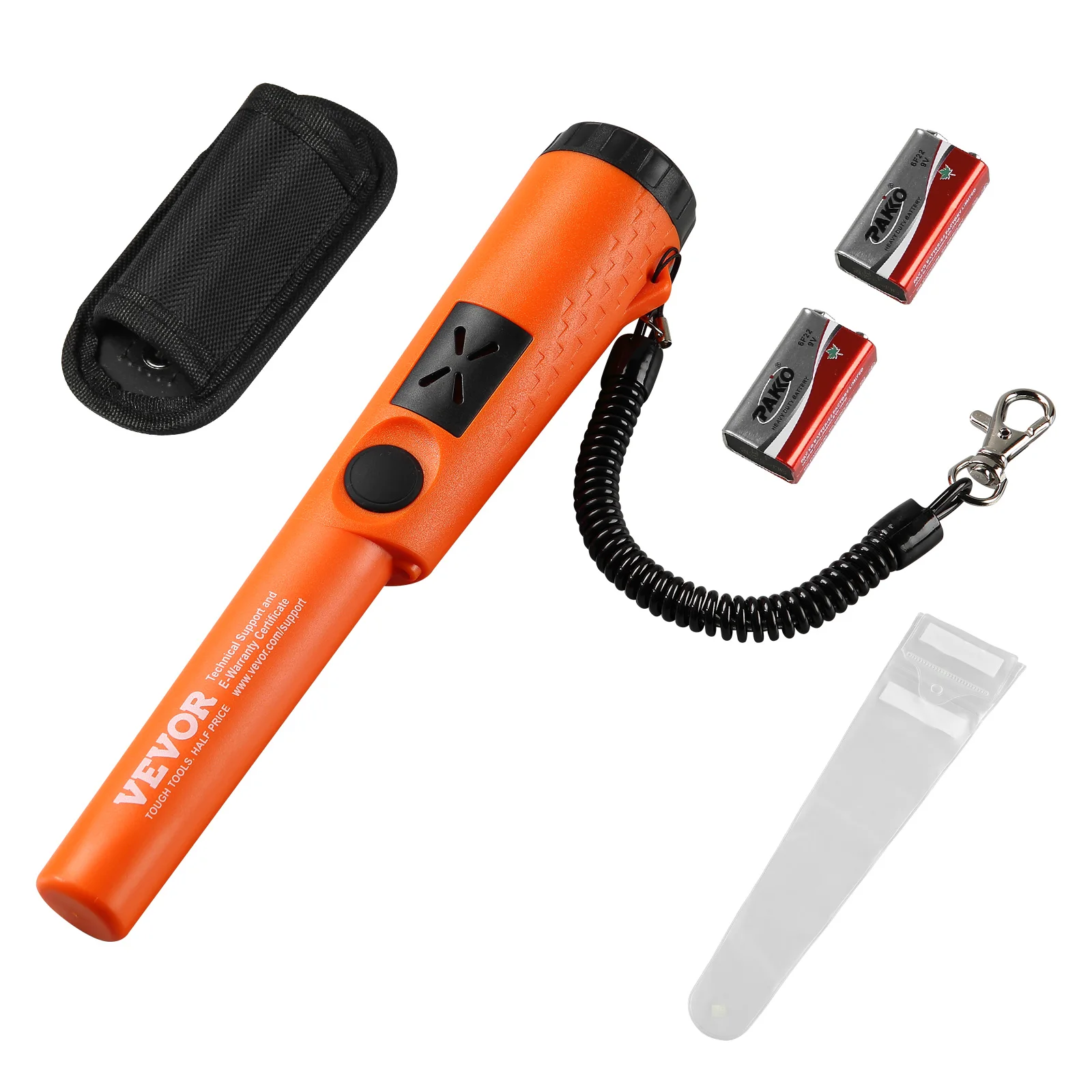 SucceBuy Metal Detector Pinpointer IP66/IP68 Waterproof Handheld Pin Pointer Wand 1.96"/4.5" Detection Depth 3 Modes