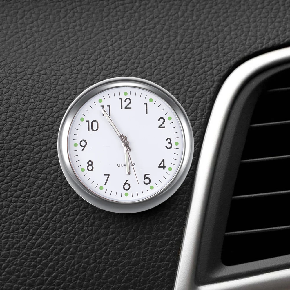 40mm 43mm Car Clock Car Interior Electronic Car Watch Motorcycle Clock  Accessories Auto Watches Waterproof Car Quartz Clock