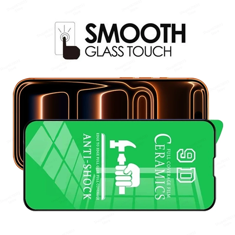 Clear Ceramic Film Screen Protector - 3 Pack