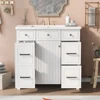 36" Bathroom Vanity Cabinet with Sink Top Combo Set,White,Single Sink,Shaker Cabinet with Soft Closing Door and Drawer 3