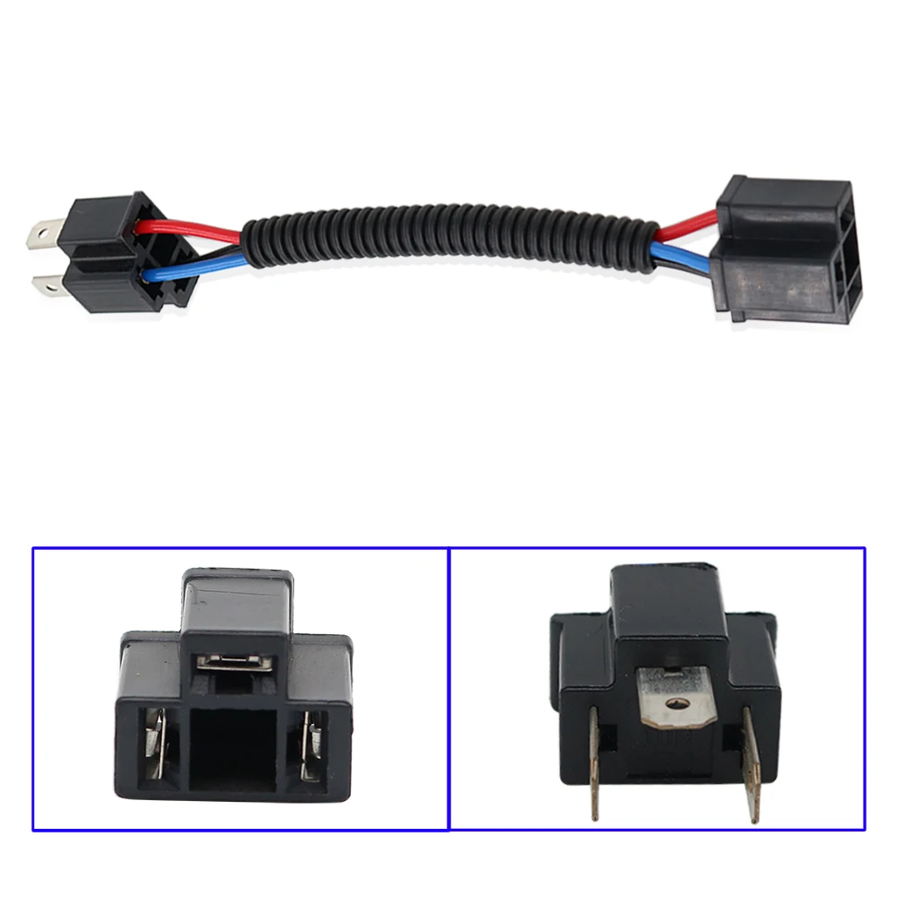 Headlight Holder Extension Socket Connector 1pcs H7 H4 H11 H8 H9 9005 9006 for Car Headlight Fog Light