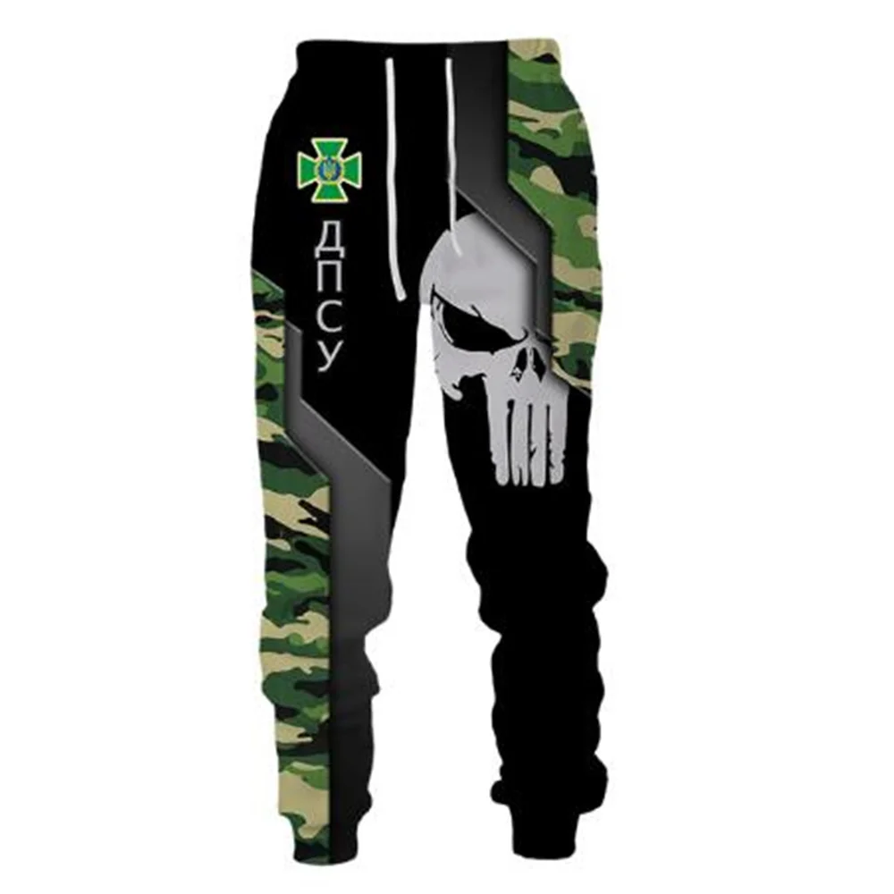

Fashion Spring and Autumn Sports Pants Camo 3D Printed Men's Sports Pants Unisex Harajuku Leisure Fitness Sports Jogging Pants