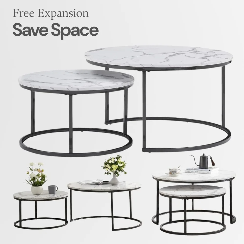Small Dining Center Space Saving Living Room Small Tables, Modern Dining,Modern Home Furniture White, Café Tables 3