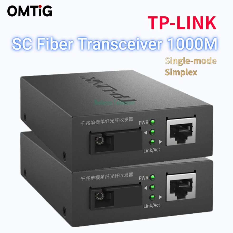 Ricetrasmettitore In Fibra Sc Tplink 1000M Tl-Fc311B E Tl - Fc311A