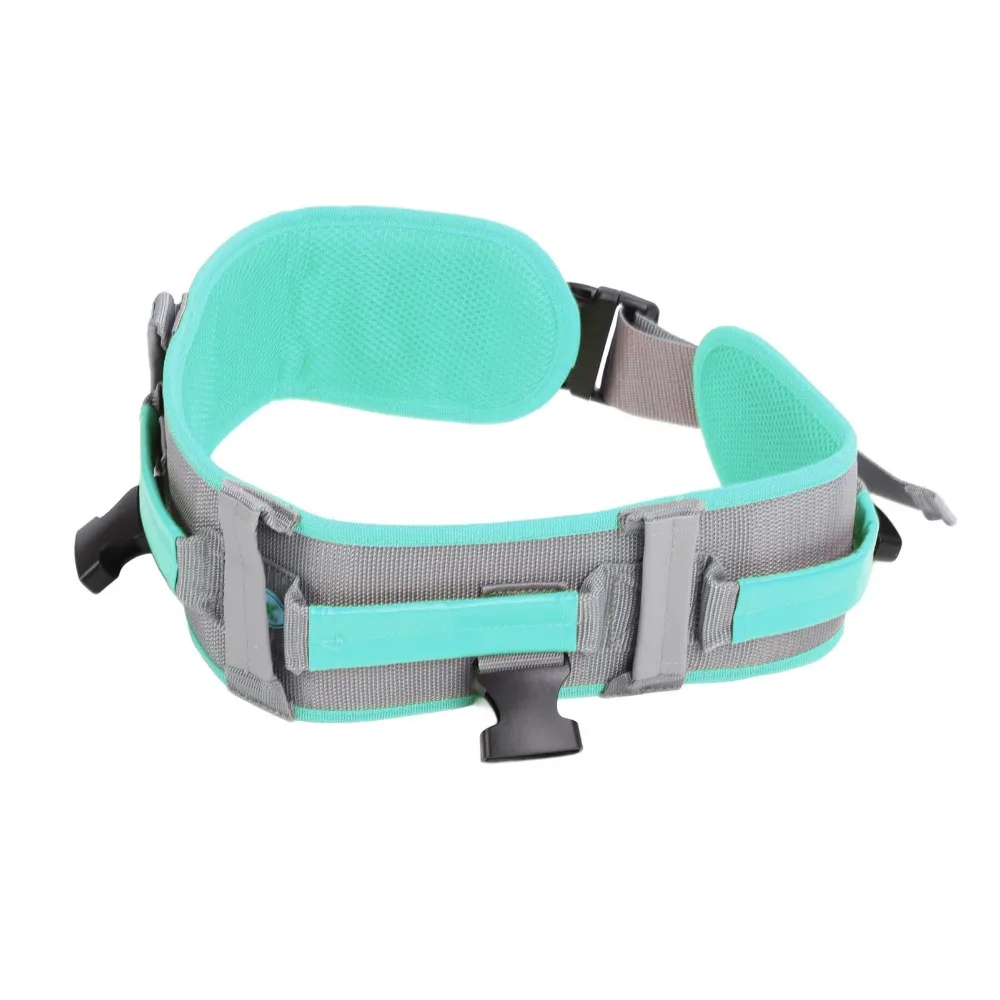 검정색, 녹색, 주황색 노인 이동 보조 벨트 폴리에스터 섬유 노인 보행 보조 스트랩