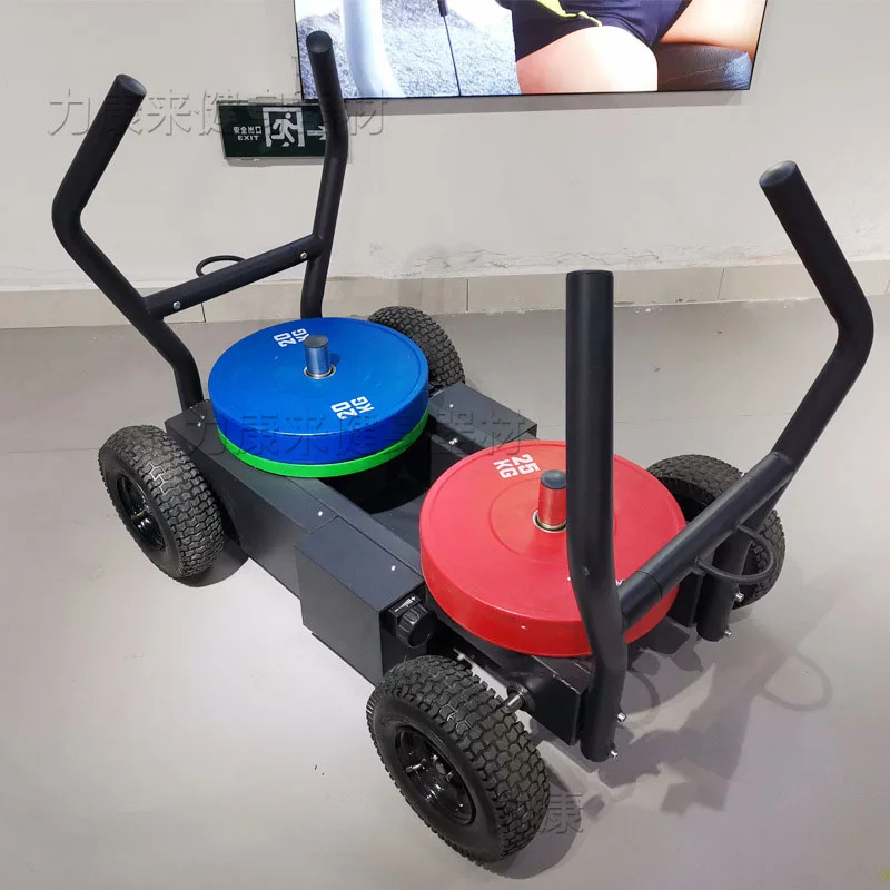 Tank car, heavy sled car, double resistance tank car fitness equipment