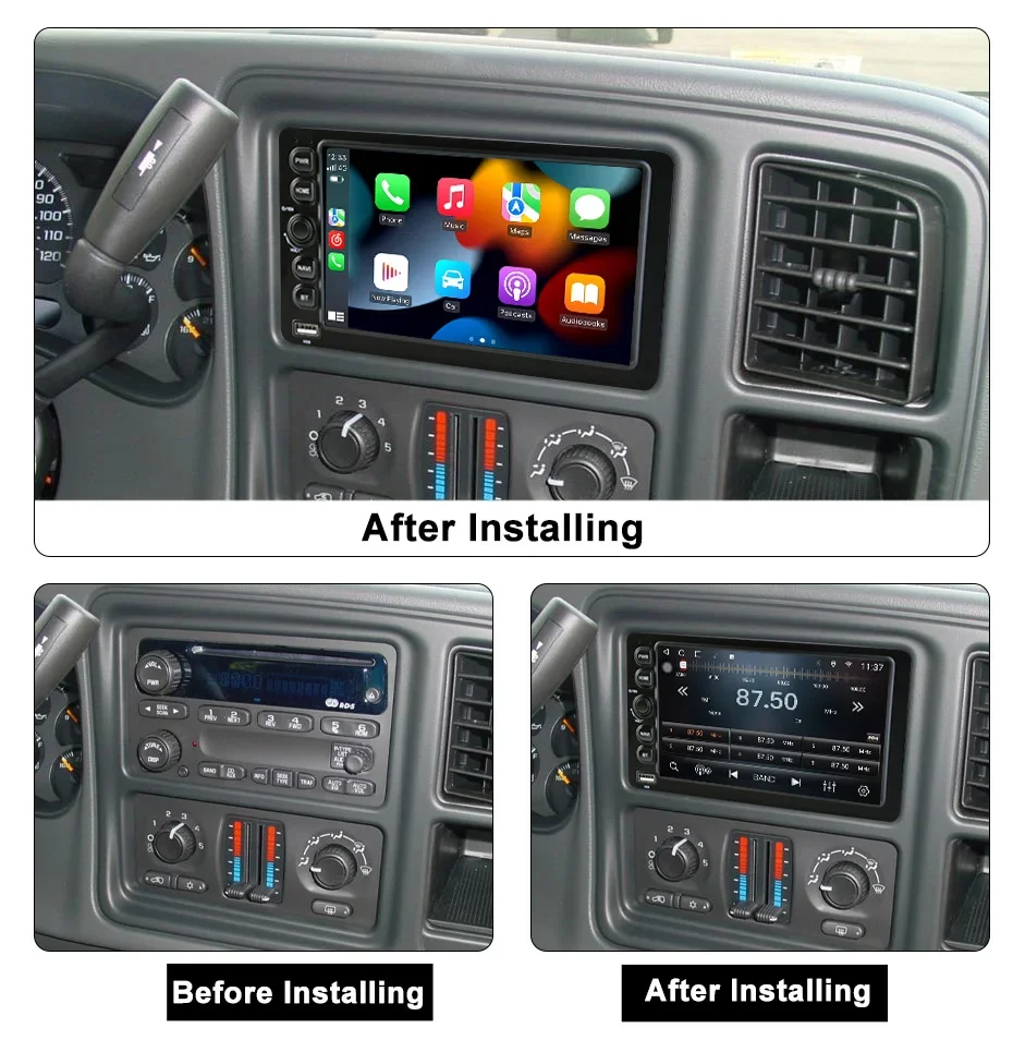 Untuk Chevrolet Silverado Suburban Tahoe GMC Sierra 2003-2006