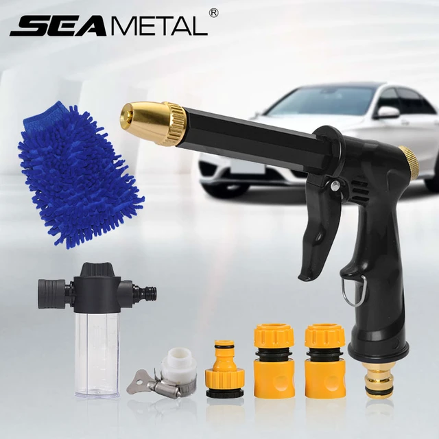 Baseus Car Wash High Pressure Water Gun Spray Nozzle Car Washers For Auto  Home Garden Portable Washer Car Cleaning Accessories - AliExpress