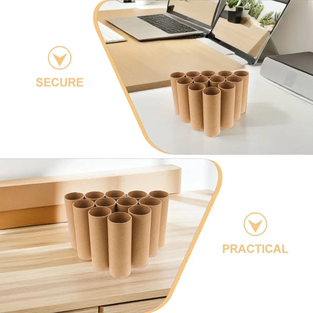 20Pcs 부드러운 표면 골판지 튜브 15Cm DIY 드로잉 페인팅 장식 창의적 학습 프로젝트를위한 공예 종이 롤