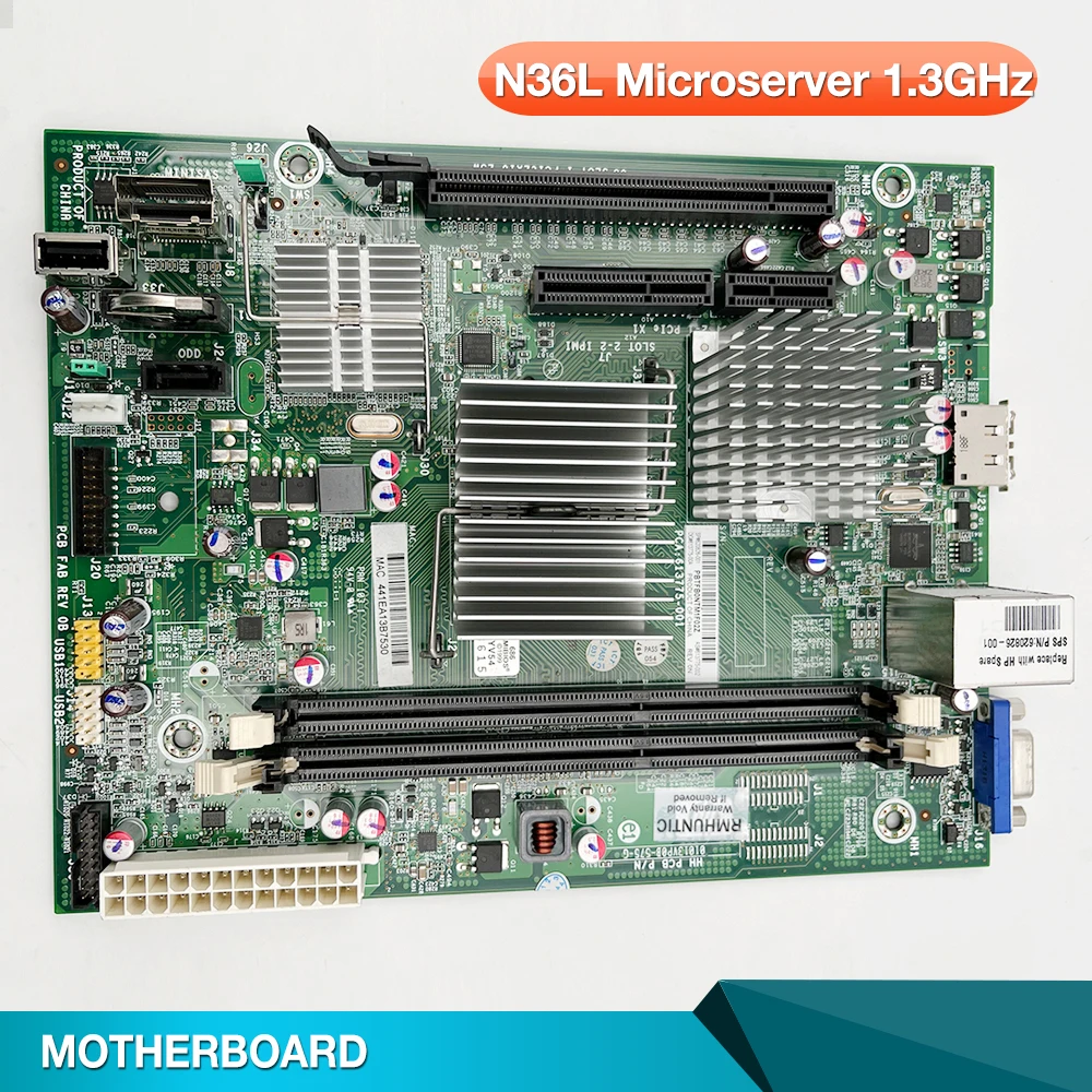 620826-001 613775-001 Per Scheda Madre Hp N36L Microserver 1.3Ghz