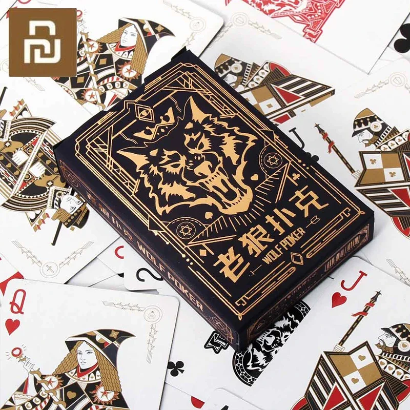 Xiaom Jogando Cartas Poker Game Grupo Plástico Cartão Mágico Cartas Impermeáveis Magic Board Jogos Inteligentes 57*87 mm Novo - Image 4