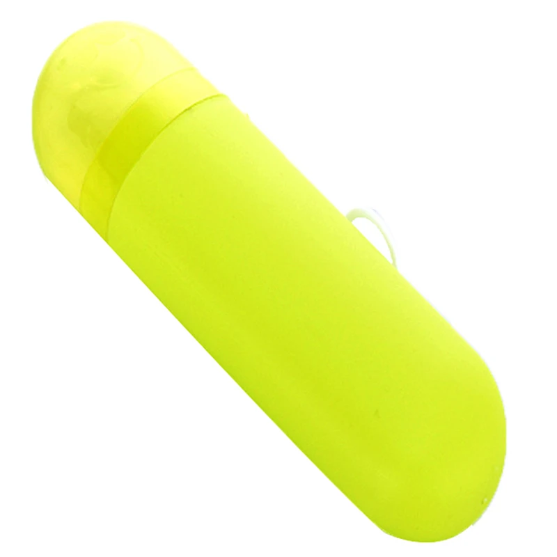 Compact Travel Toothbrush and Toothpaste Holder - Bathroom Storage and Organizer Case