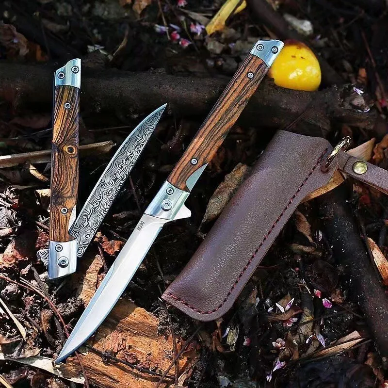 Folding Knife Stainless Steel Multi-Purpose Outdoor Camping Portable