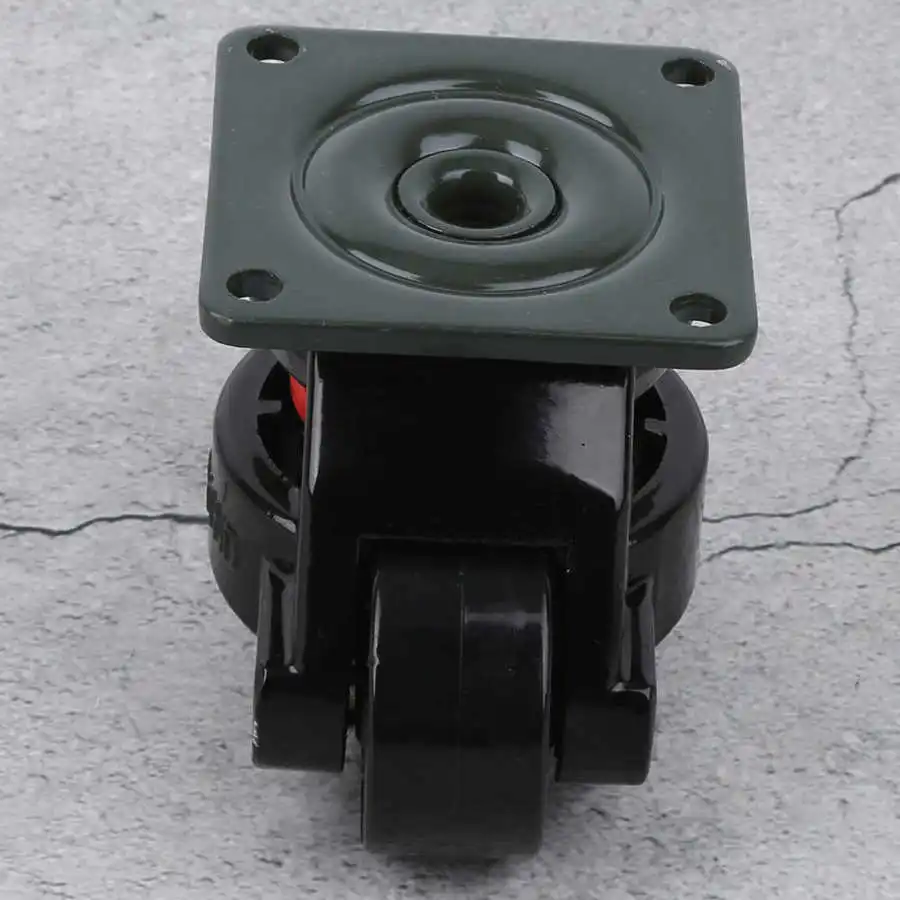 4 stks Heavy Duty Leveling Caster Rollers - Niveau Aanpassing Industriële Roller Wielen