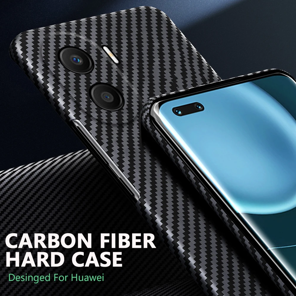 

Carbon fiber Hard Case for Huawei Honor X40i Slim and lightweight Anti-fall Busines Full Coverage Phone Cover Case