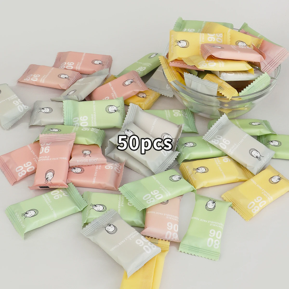 20/50/100PCS disposable compressed washcloth can be used for multiple purposes such as removing makeup and sticking. 4