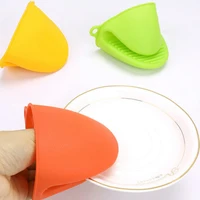 Mitaines de four en Silicone, résistantes à la chaleur, poignées de pincement, support de casserole et manique pour la cuisine, 1 pièce 5