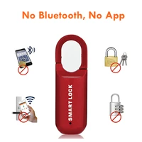 Smart Home Biometric Electronic Lock Fingerprint Locks Padlock Keyless USB Rechargeable Anti-theft Handbag Security Protection - Image 2