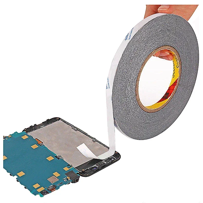 50 meters LCD Mobile Phone Repair Double Side Tape Black Sticker Double Side Adhesive Tape Fix For Cellphone Touch Screen