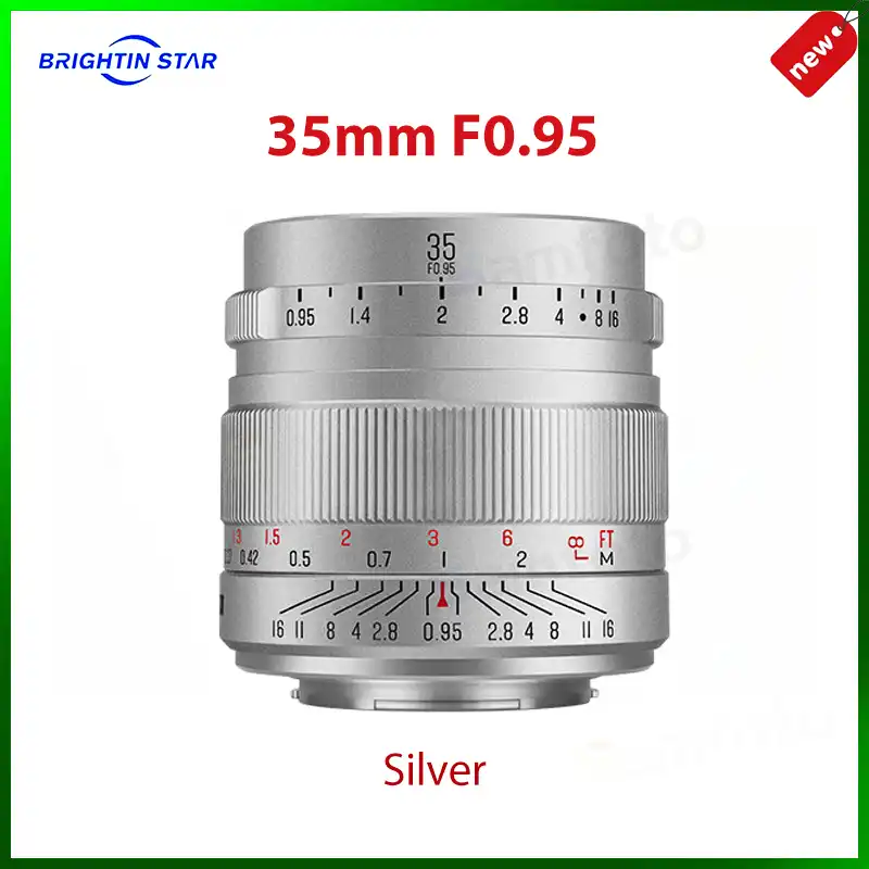 Brightin Star 35mm F0.95 Large Aperture APS-C Manual Focus