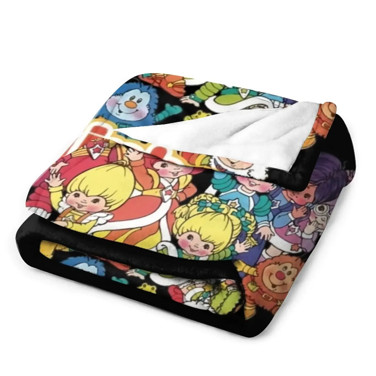 Rain.bow Brite Throw Blanket Blankets Sofas Of Decoration For Sofa Blanket For Decorative Sofa 3