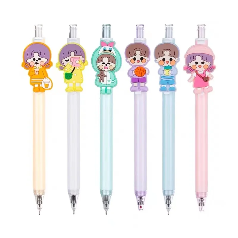 

1PC AIHAO GP1445 Gel Pens 0.5mm Fine Point Black Pens For Journaling Kawaii School Student Supplies Stationery
