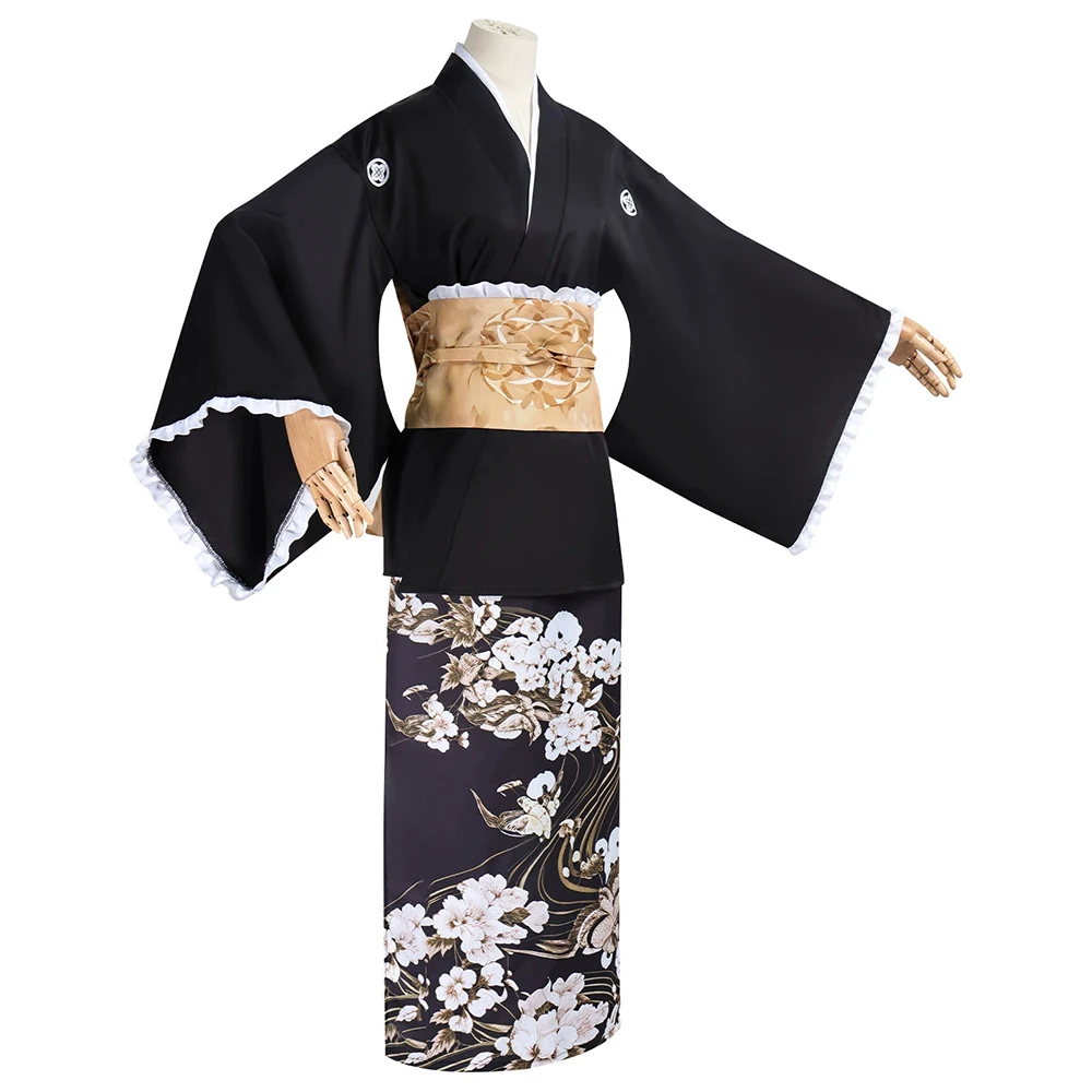 Generic Traditional Kimono Costume for Cosplay Events