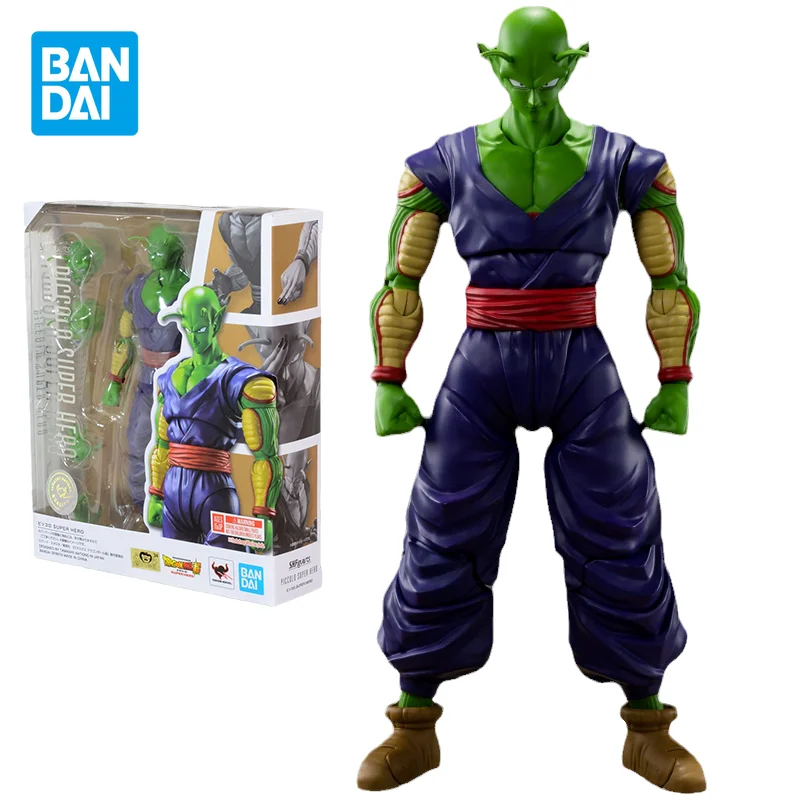 

Bandai Original Dragon Ball Super Anime Figure SHF Piccolo Action Figure Toys for Kids Gift Collectible Model Ornaments Dolls