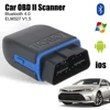 12V Bluetooth 4.0 ELM327 V1.5 OBD2 Scanner Car Code Reader Ignition Starter OBD Diagnostic Tools For iOS Android Windows Tester 1