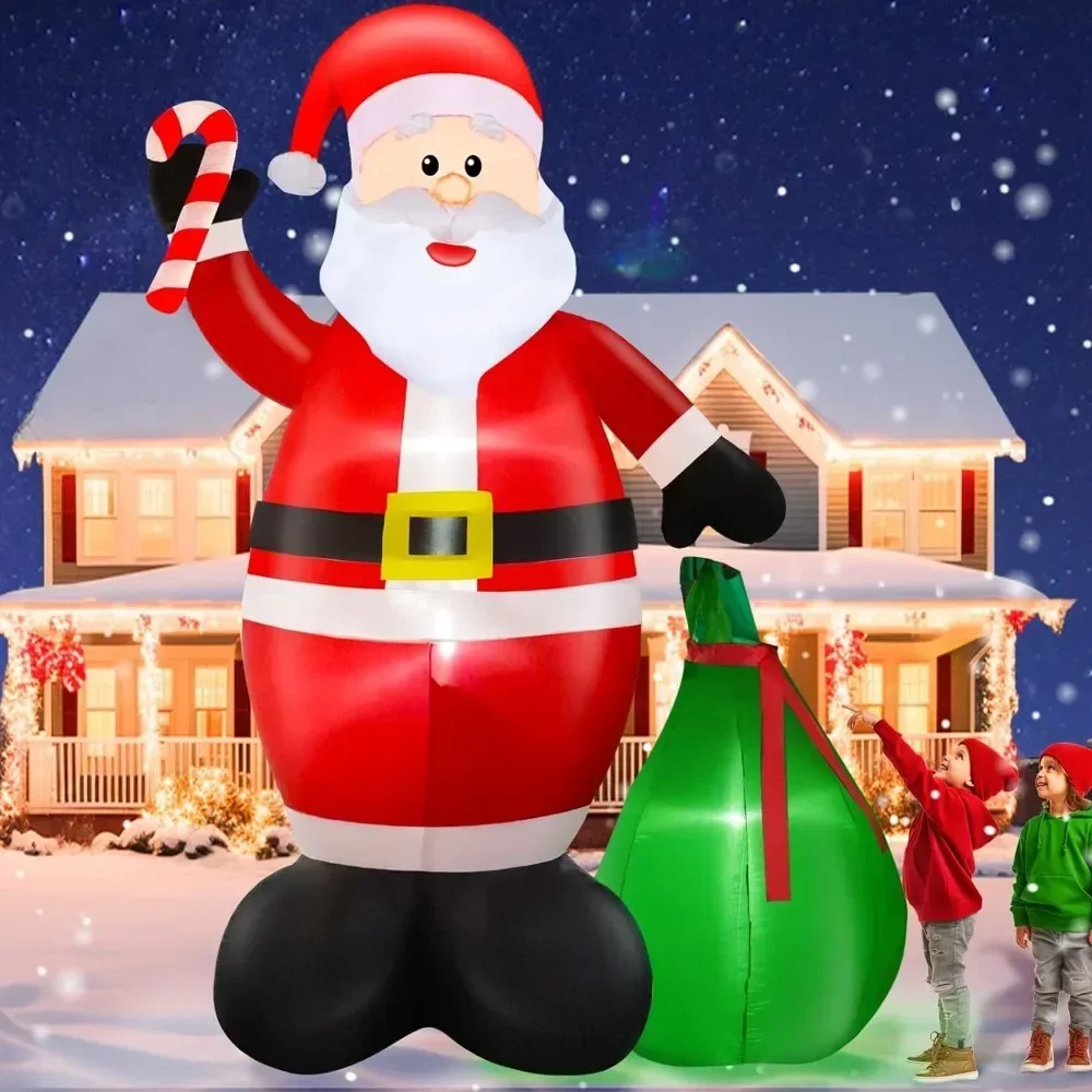 

Inflatable Santa Claus Christmas Christmas Decorations 2024 Outdoor Decors Home and Garden Decoration Inflatables Outdoors Decor