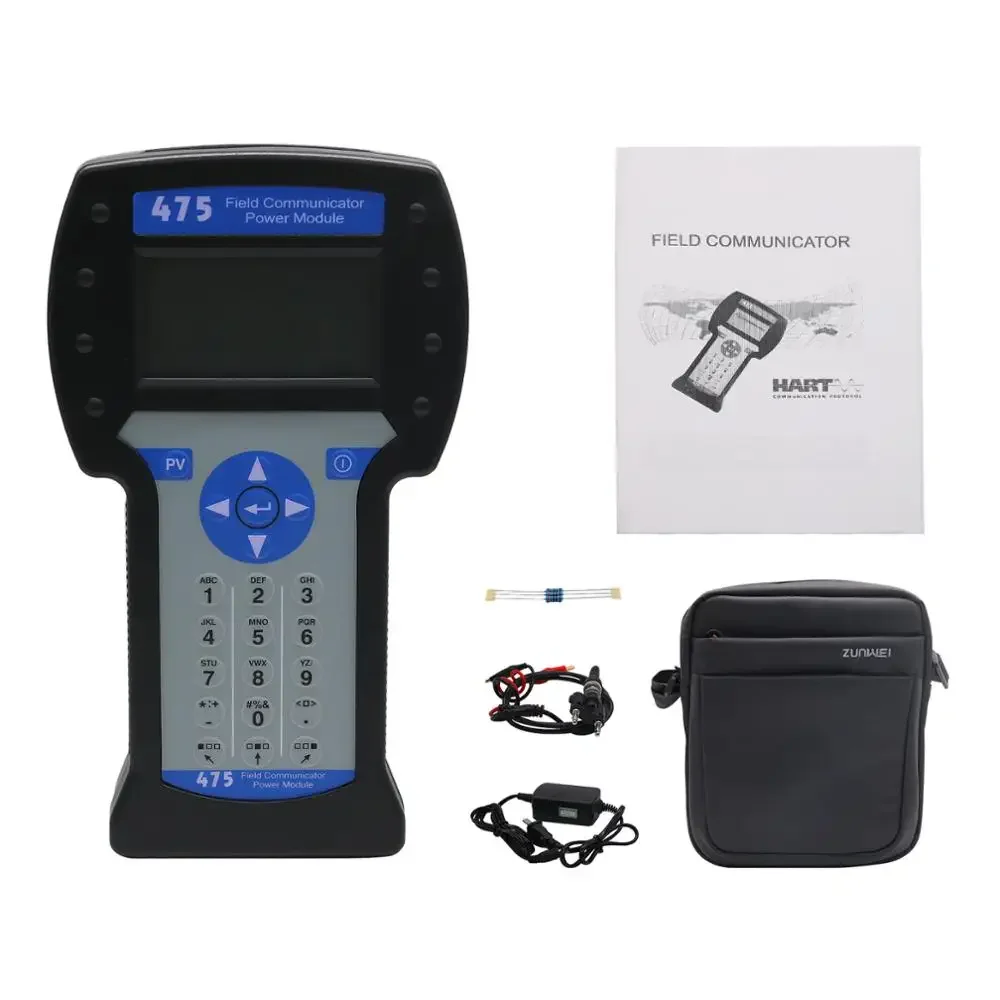 

Handheld Hart475 Hart Field Communicator for Pressure Temperature Transmitter Calibration