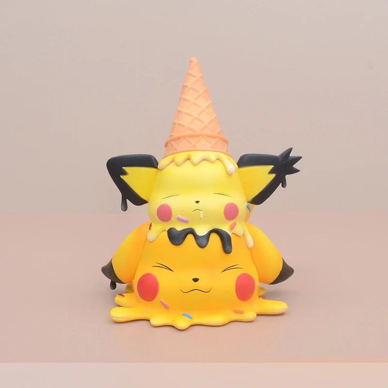 ポケモンコーンアイスクリームアイスクリームピカチュウフシギダネ