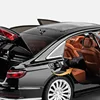 1:24 AUDI A8 Alloy Car Model Diecasts Metal Vehicles Car Model Simulation Sound and Light Collection Boys Toy For Childrens Gift 6