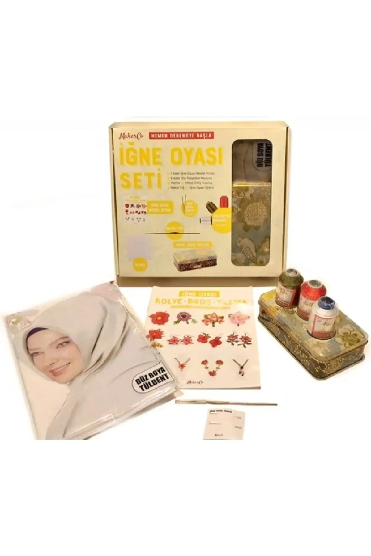 

Makerco Needle Play Starter Kit Embroidery Kits Hobby Supplies & Entertainment Life