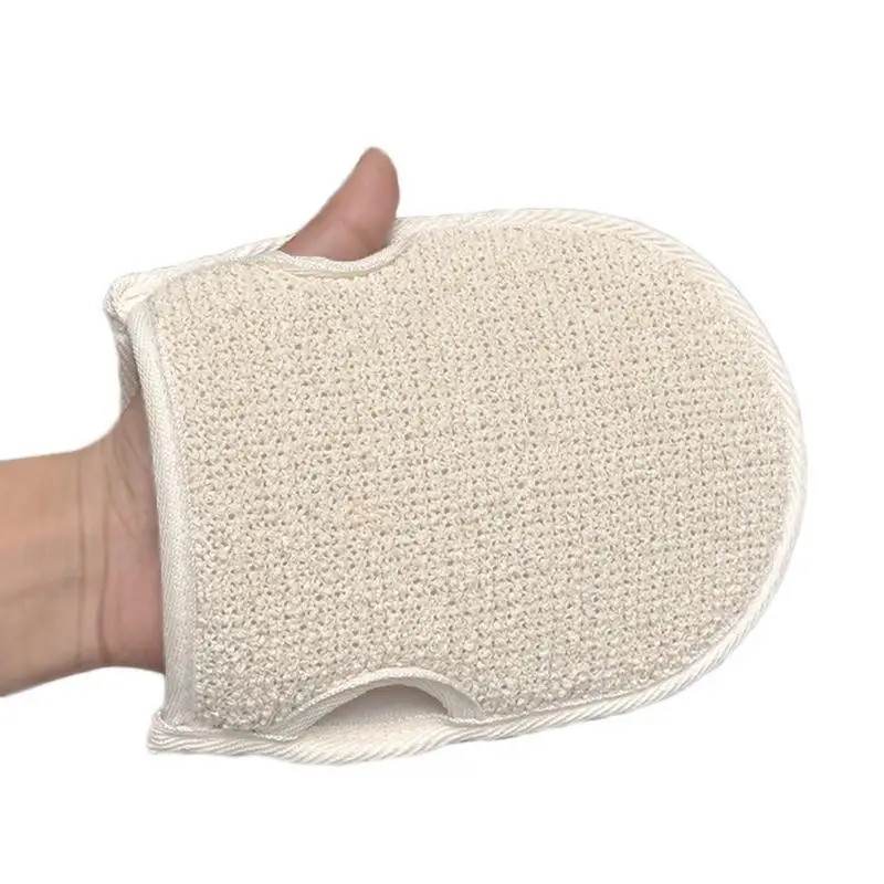

Sdotter Exfoliating Loofah Mitt Glove Soft Body Scrub Sponge Loofah Spa Skin Clean, Massager And Skin Moisturizing Pad Bathing T