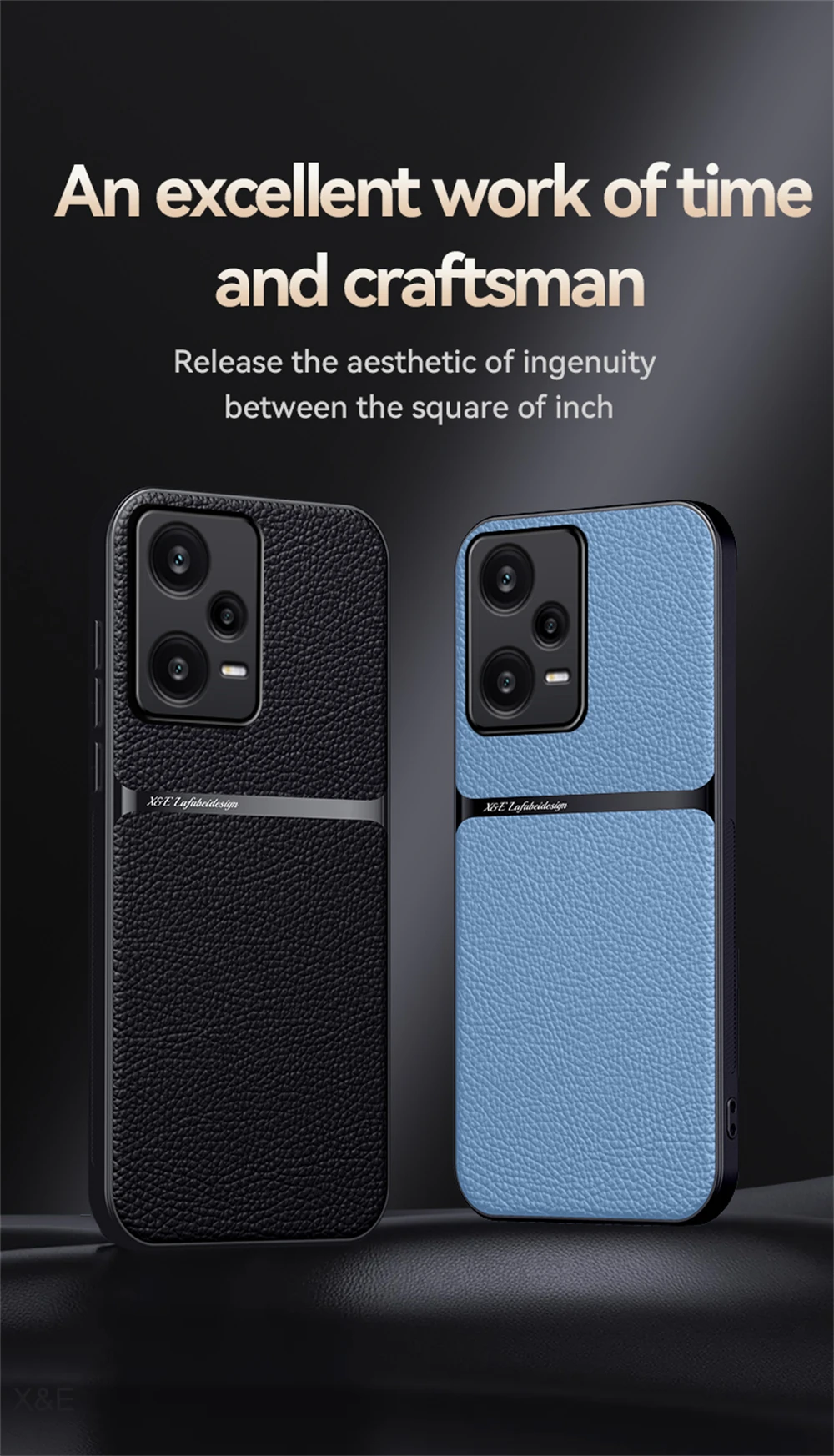 Coque de téléphone magnétique en cuir pour redmi note protection_voghion.com