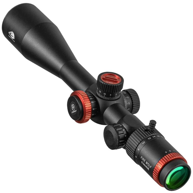 FIRE WOLF実銃用スコープ　1.5-4×30 レティクル赤青緑 ファイヤーウルフ-ハンティング用タクティカルオプティカルサイト