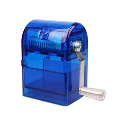 Premium Quality Herb Grinder with Storage Box - Efficient Herb Shredder and Smoking Accessories (Blue)