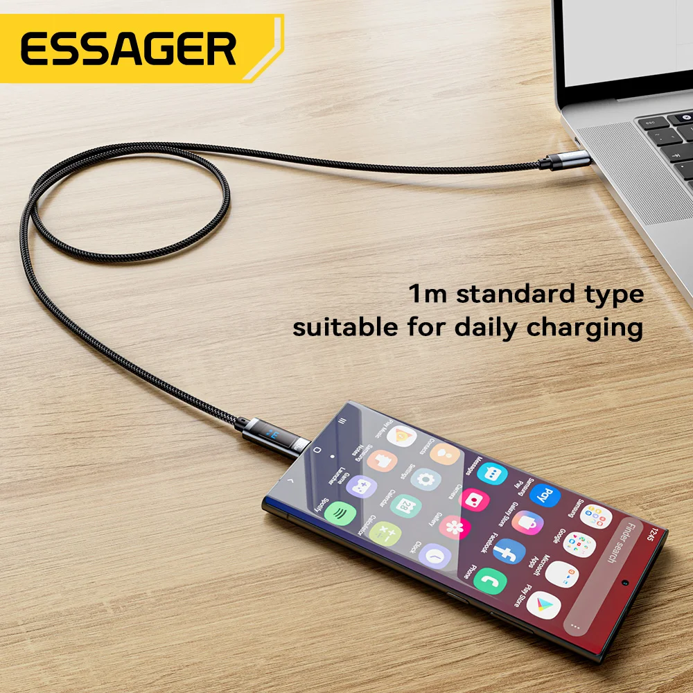 Essager 240W USB Type C To USB C Cable 100W thumbnail 6