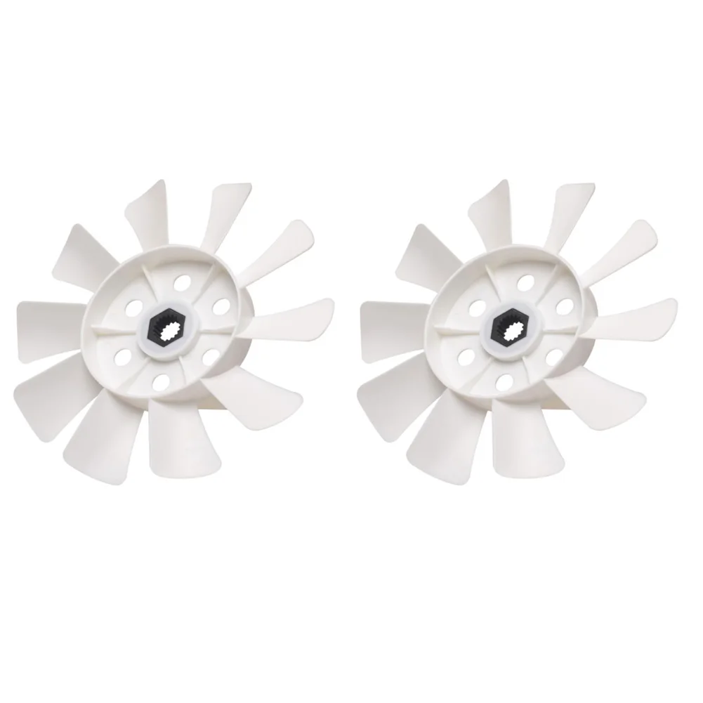 10-Blade For Hydro Drive Fan M809036 AM882303 Replacement Fits L105 L107 L108 L110 LT150 LT160 Lawn Tractors