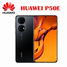 Original New Huawei P50E 4G SmartPhone Snapdragon 778G 6.5" 90Hz 4100mAh 66W SuperCharge 50MP Three Rear Cameras OTA Update NFC