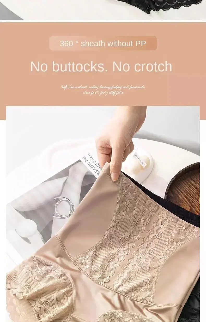 Description Picture 5 of itemBelly Slimming Body Shaper High Waist Tummy Control Shapewear Thigh Slimmer Waist Trainer Underwear for Women Bodyshaper Panties