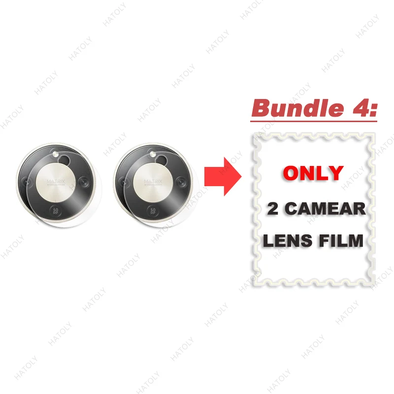 Premium Black Edge Glass Screen and Camera Lens Protector