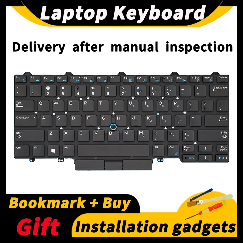 Per Dell Latitude 3340 E7450 E5450 E7470 E5470 3350 5490 5480 E3340 Tastiera Per Laptop