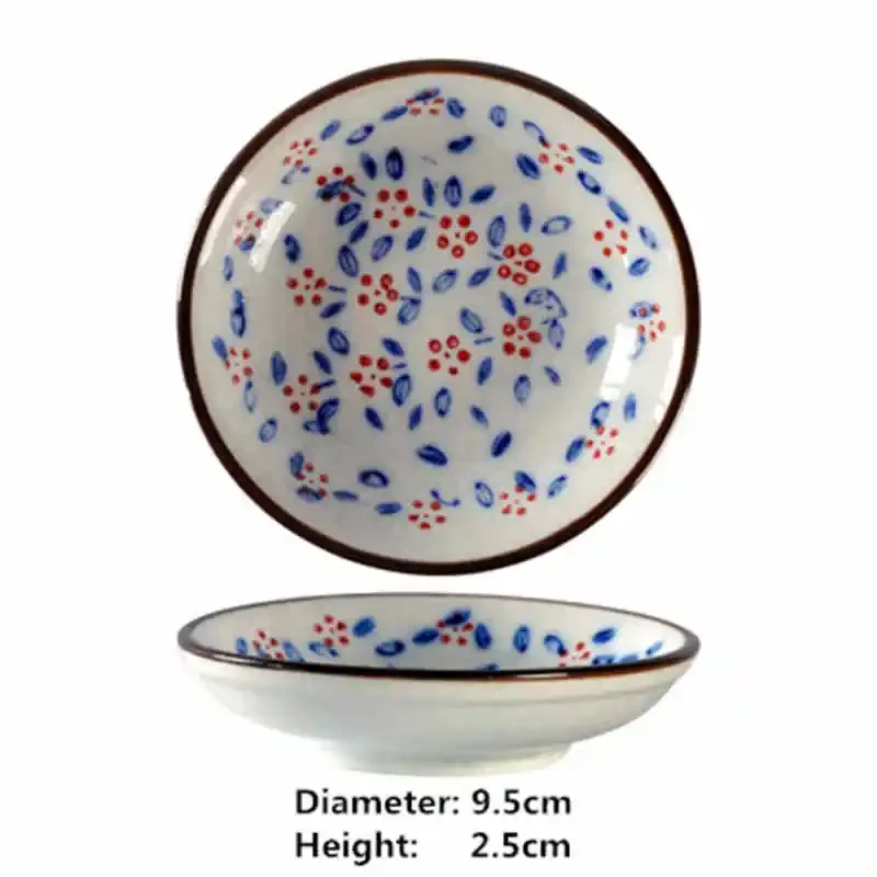 Piccolo Piatto Giapponese In Ceramica Per Sushi - Beige Con Riflessi Argentei, 8,5 Cm, Adatto Per Salsa Di Soia E Wasabi