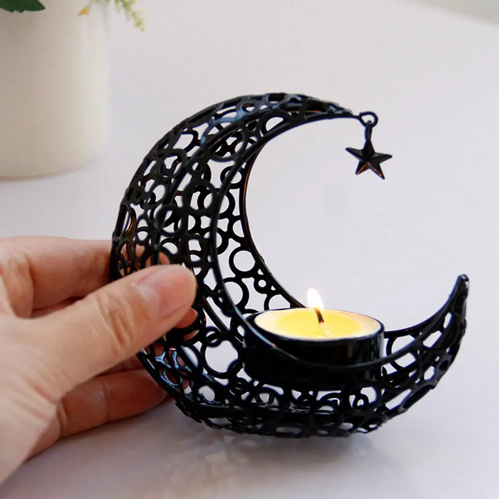Eid Mubarak Candle Holder 2023 Ramadan Kareem Banner Ramadan Decoration For  Home Islamic Muslim Party Decor Eid Al Adha Gifts