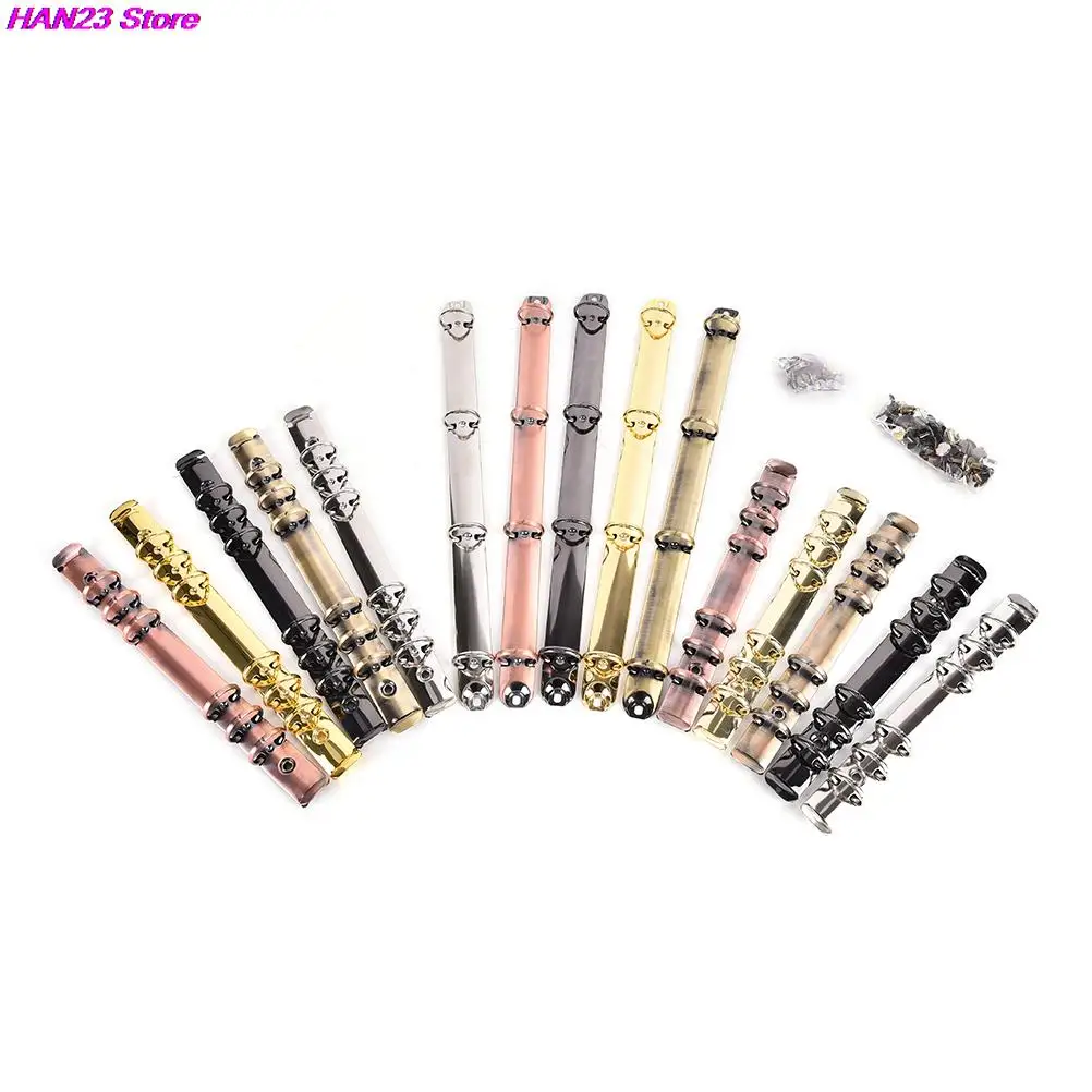 A4 A5 A6 Binder Clip Metal Spiral File Folder Notebooks Loose Leaf Book Rings Album Scrapbook Clips | Канцтовары для офиса и