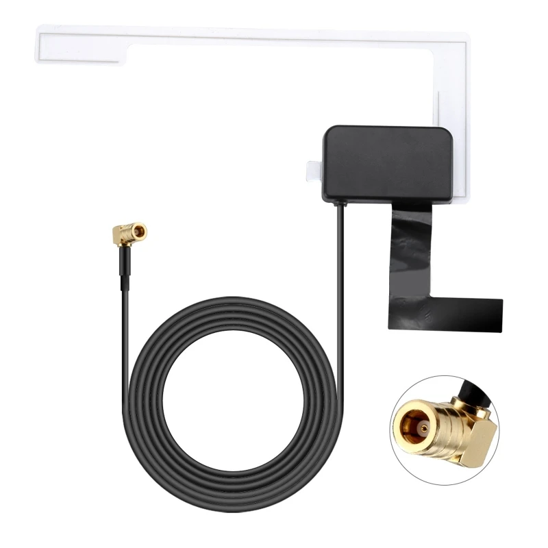 

Electronic Radio Antenna Windshield AM-FM Radio Antenna Amplifier Booster