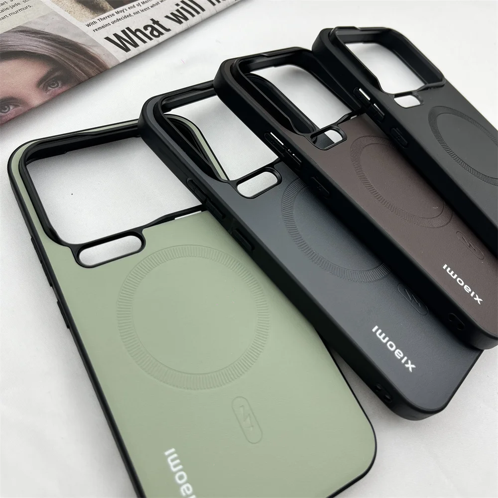 Premium Magnetic Shockproof Bumper TPU Case with Magsafe Wireless Charging Compatibility